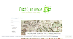 Desktop Screenshot of museogogreen.com